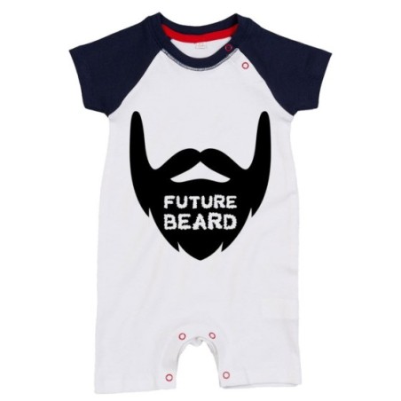 Pagliaccetto neonato future beard