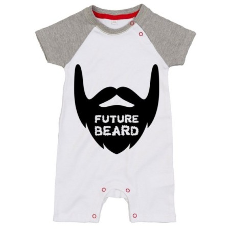 Pagliaccetto neonato future beard Per la famiglia
