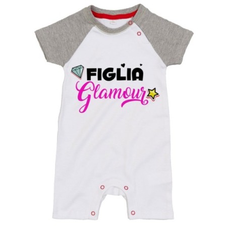Pagliaccetto neonata figlia glamour Per la famiglia