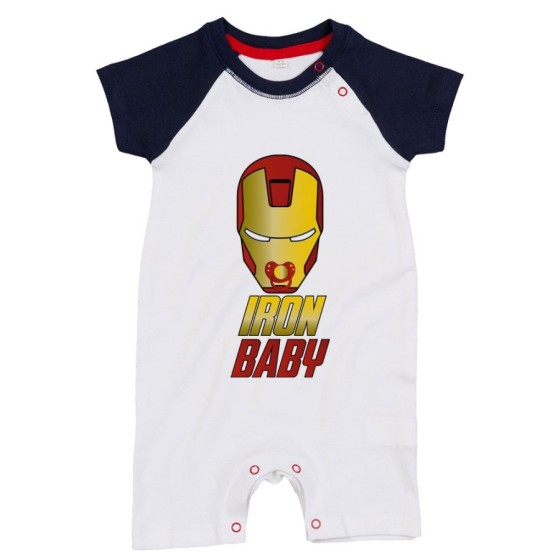 Pagliaccetto neonato iron baby Per la famiglia