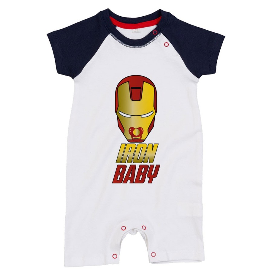 Pagliaccetto neonato iron baby Per la famiglia