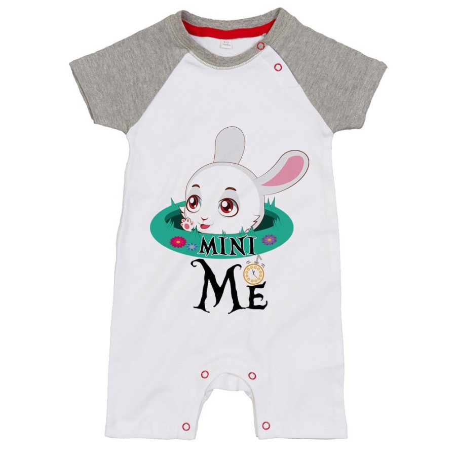 Pagliaccetto neonato mini me bianconiglio Per la famiglia