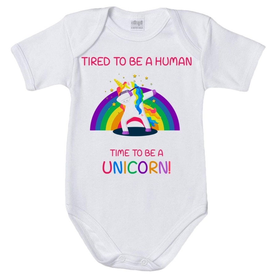 Body neonato tired to be a human time to be a unicorn Unicorni