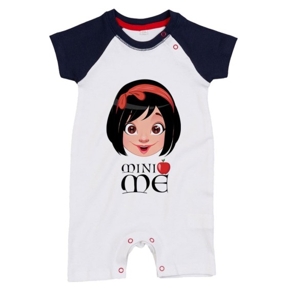 Pagliaccetto neonata mini me biancaneve Per la famiglia