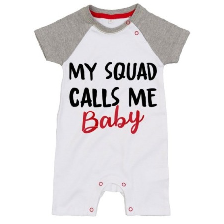 Pagliaccetto neonato my squad calls me baby