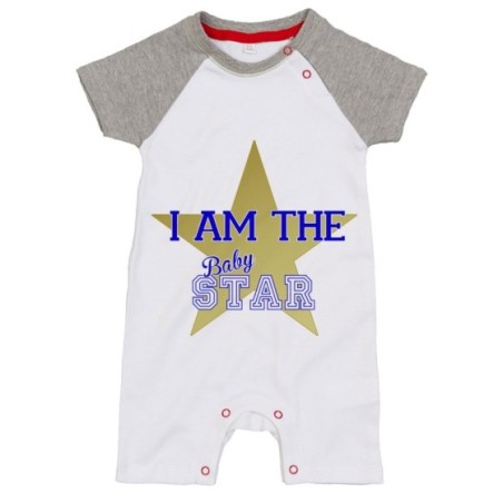Pagliaccetto neonata i am the baby star