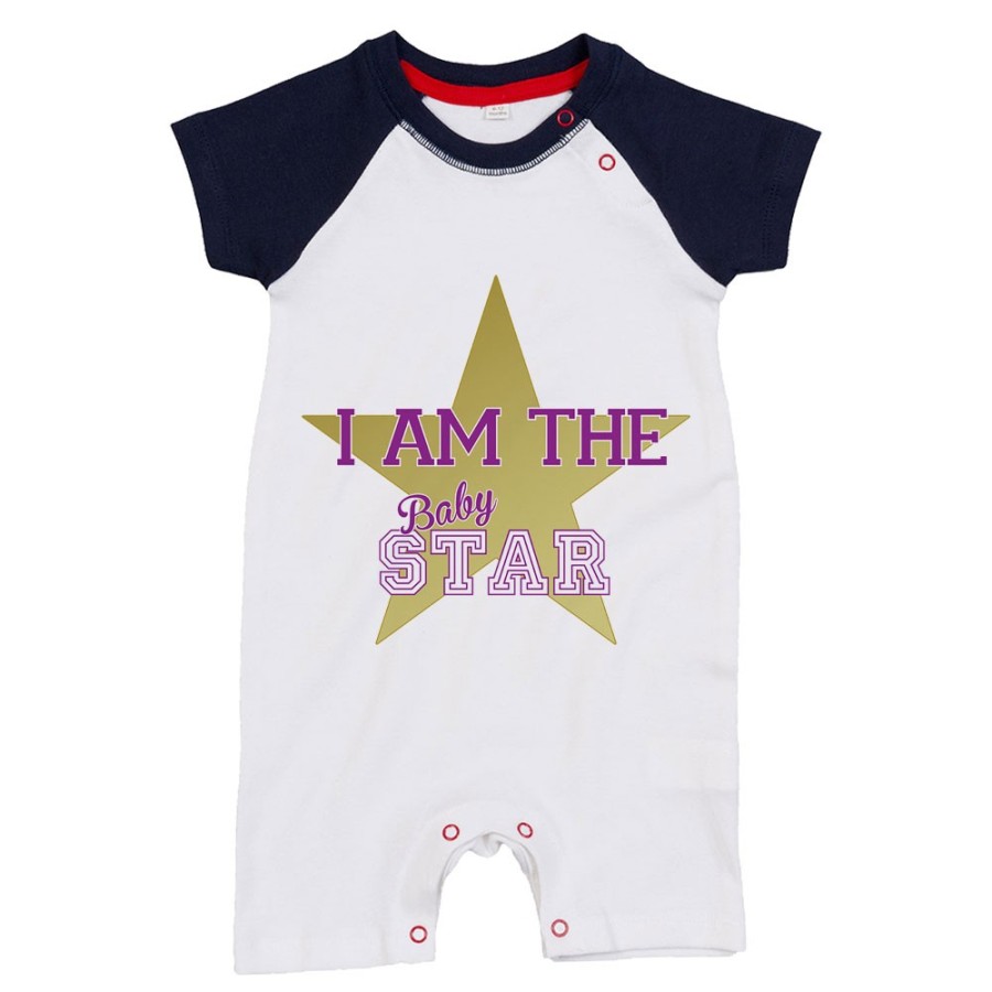 Pagliaccetto neonata i am the baby star Per la famiglia