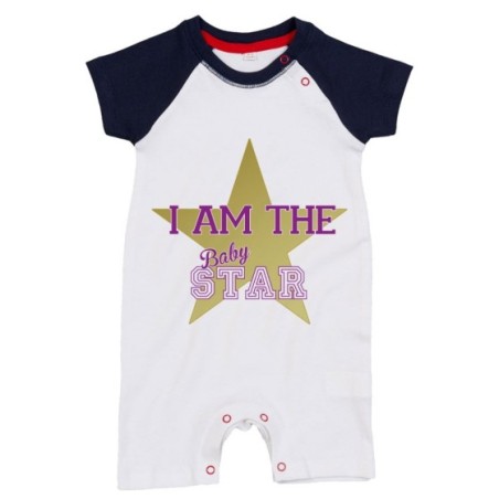 Pagliaccetto neonata i am the baby star Per la famiglia