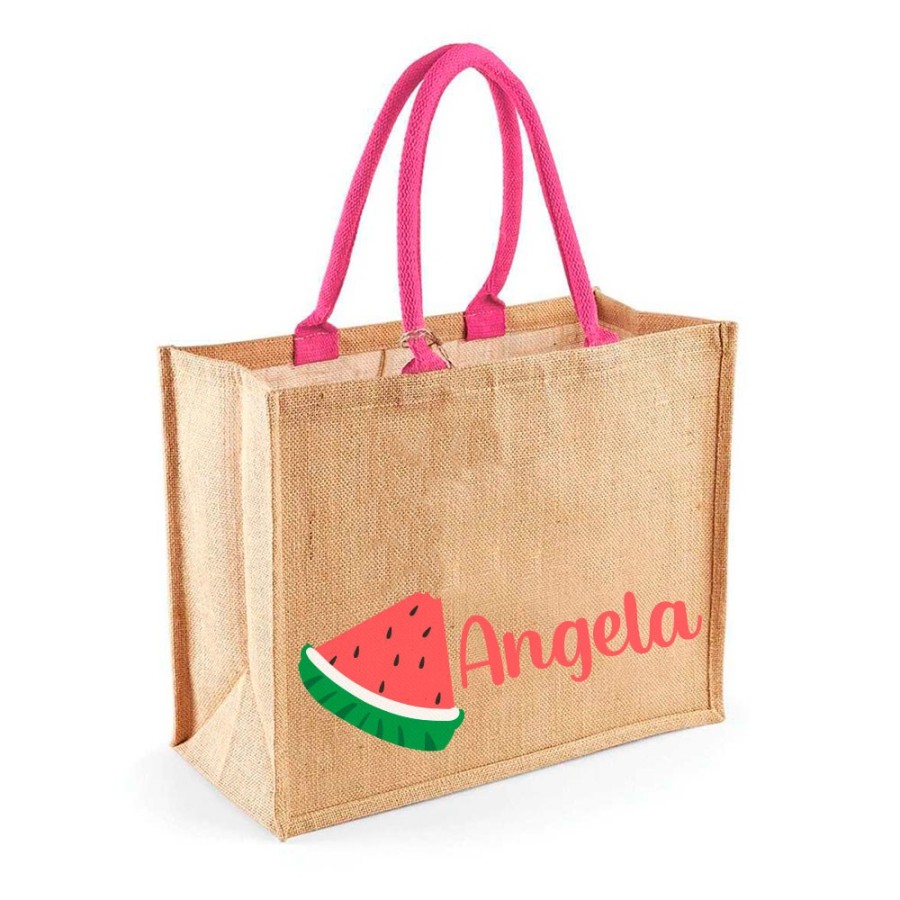 Borsa mare anguria personalizzata con nome Summer