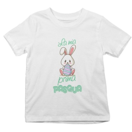 T-shirt bambino personalizzabile con nome la mia prima...