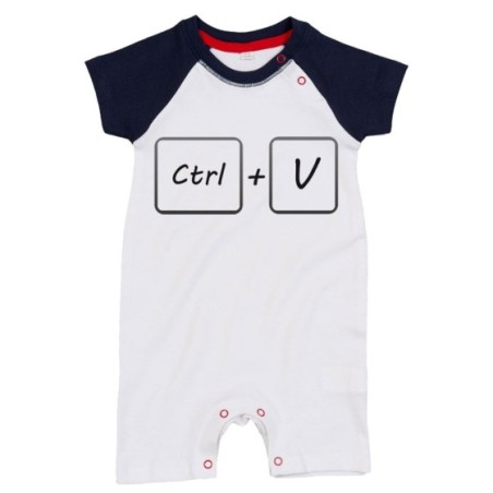 Pagliaccetto neonato ctrl+v Per la famiglia