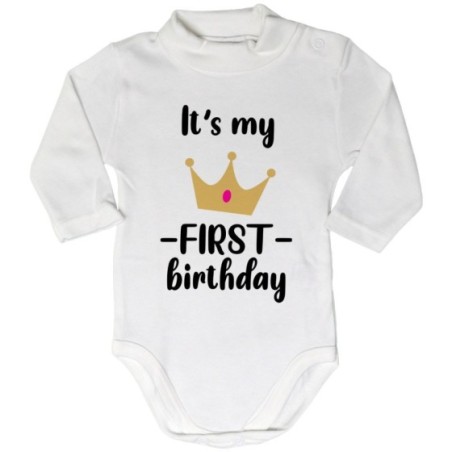 Body lupetto neonato personalizzabile con nome festa a...