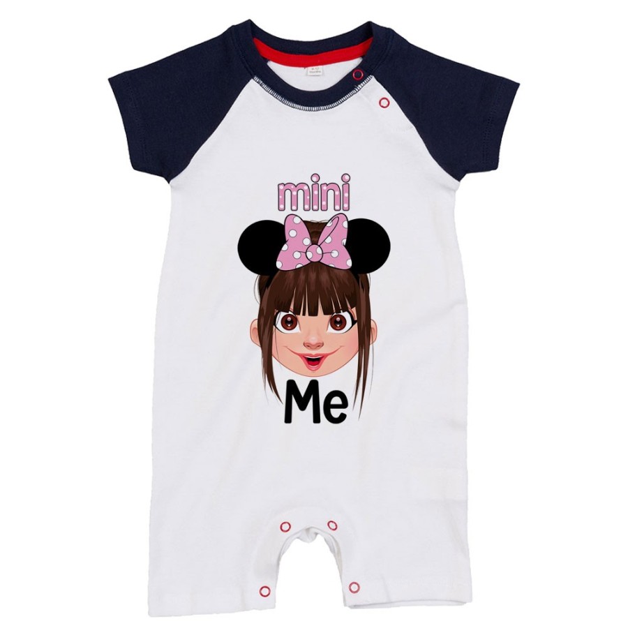 Pagliaccetto neonata mini me minnie mouse Per la famiglia