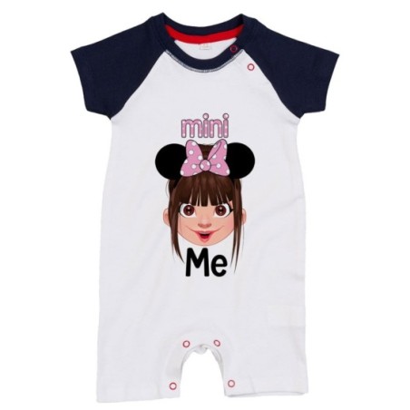 Pagliaccetto neonata mini me minnie mouse