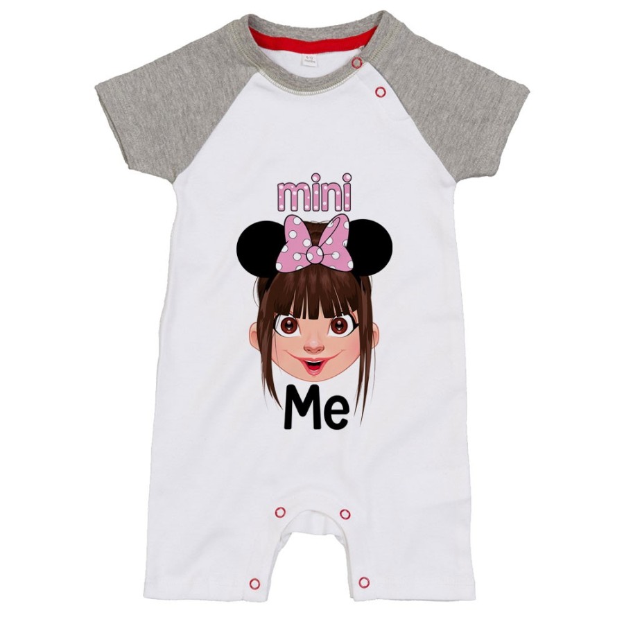Pagliaccetto neonata mini me minnie mouse Per la famiglia