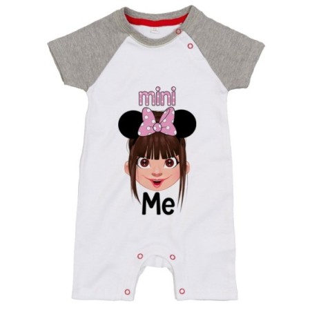 Pagliaccetto neonata mini me minnie mouse Per la famiglia