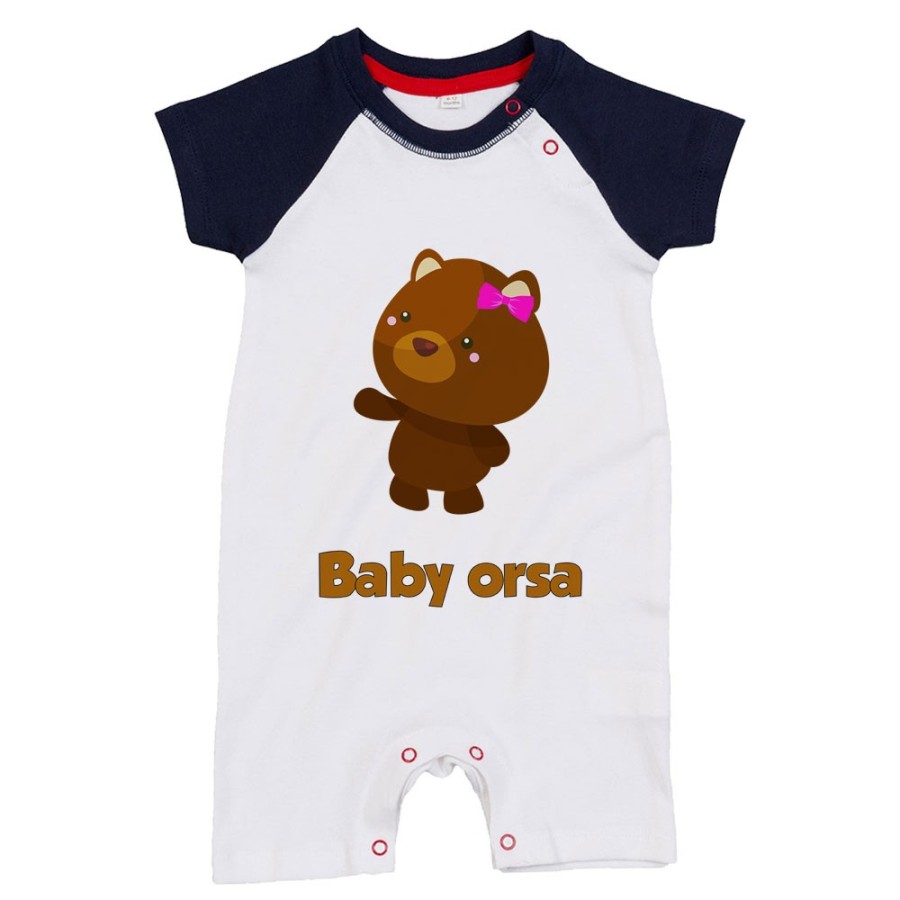 Pagliaccetto neonato baby orso baby orsa Per la famiglia