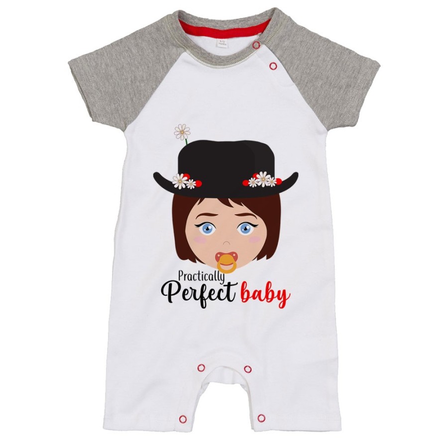Pagliaccetto neonata practically a perfect baby Per la famiglia