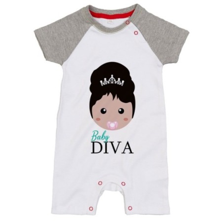 Pagliaccetto neonato baby diva