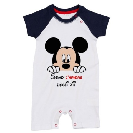 Pagliaccetto neonato personalizzabile  nome sono amore di...