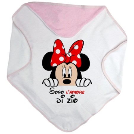 Accappatoio neonata personalizzabile  nome sono amore di...