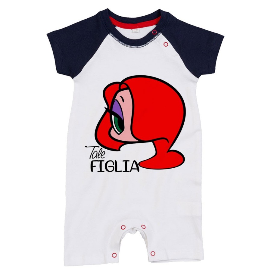Pagliaccetto neonata tale figlia jessica rabbit Per la famiglia