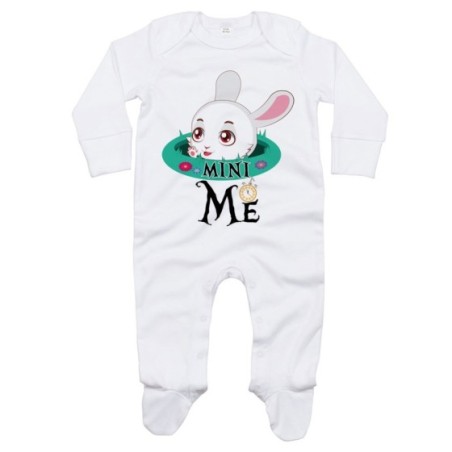 Tutina neonato mini me bianconiglio