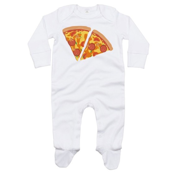 Tutina neonato due spicchi di pizza Per la famiglia