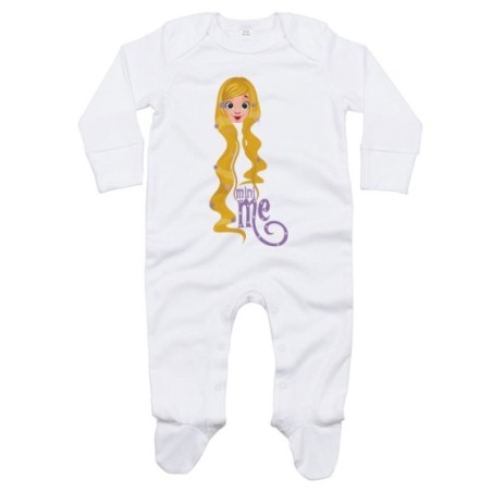 Tutina neonata mini me rapunzel