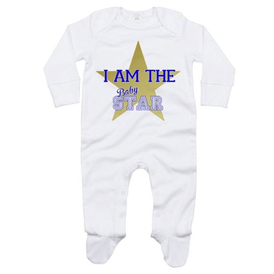 Tutina neonata i am the baby star Per la famiglia
