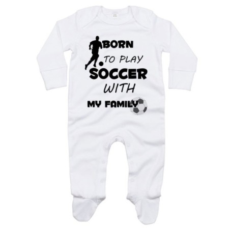 Tutina neonato born to play soccer with my family