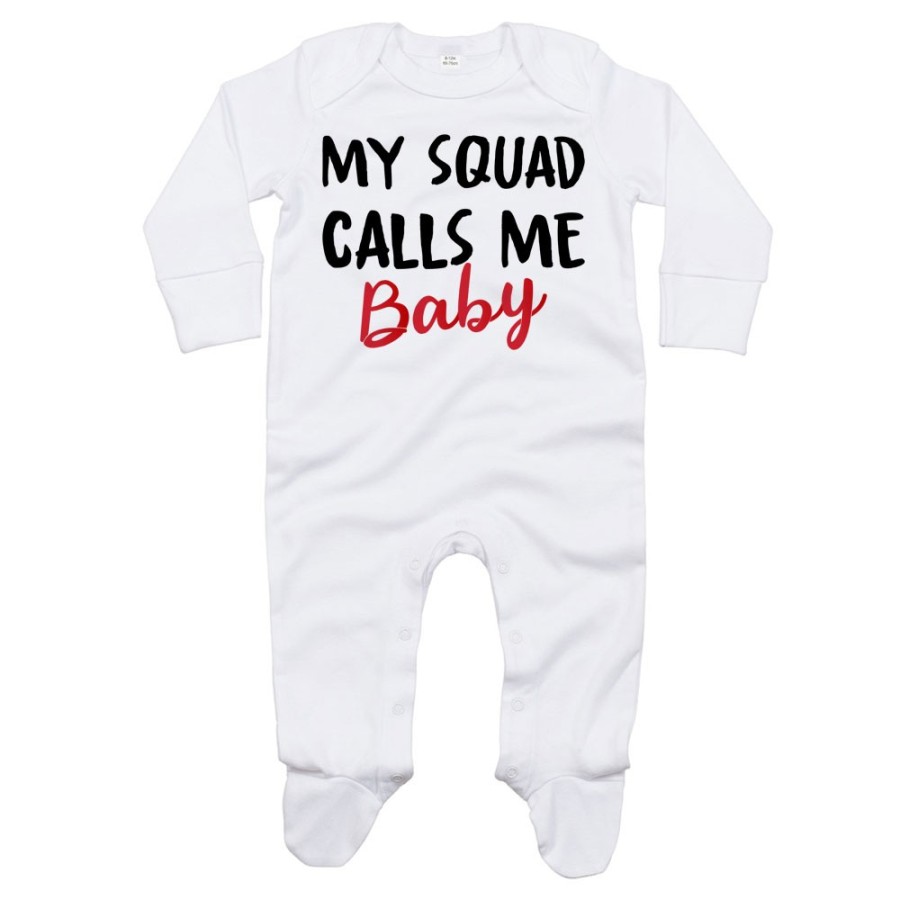 Tutina neonato my squad calls me baby Per la famiglia
