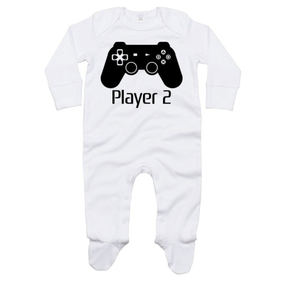 Tutina neonato player 2 play station Per la famiglia