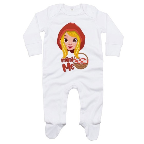Tutina neonata mini me cappuccetto rosso Per la famiglia