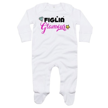 Tutina neonata figlia glamour