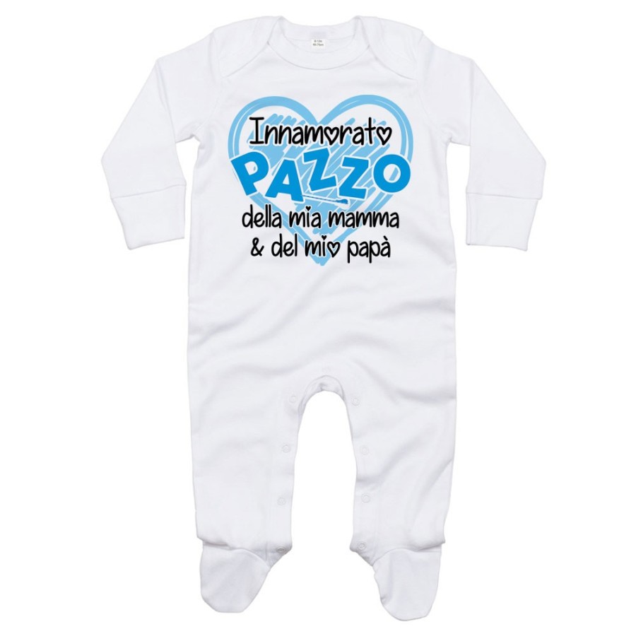 Tutina neonato innamorato pazzo della mia mamma e del mio papà Per la famiglia