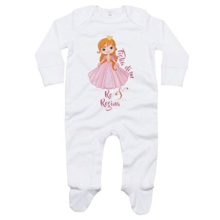 Tutina neonata figlia di un re e regina royal