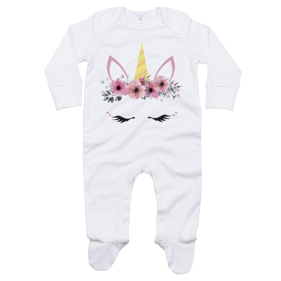 Tutina neonata colorful unicorn Per la famiglia