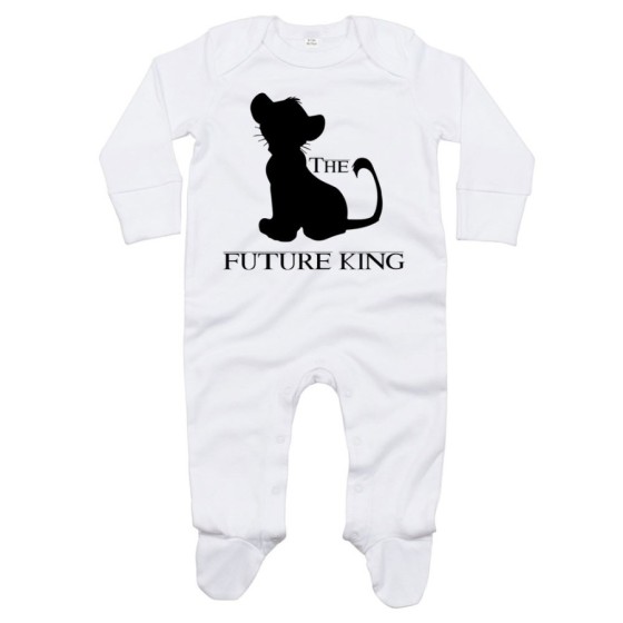 Tutina neonato the future king queem lion Per la famiglia