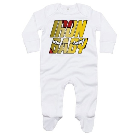Tutina neonato iron baby sign