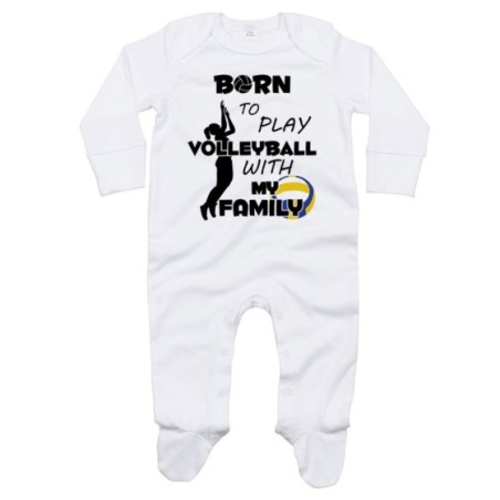 Tutina neonato born to play volleyball with my family