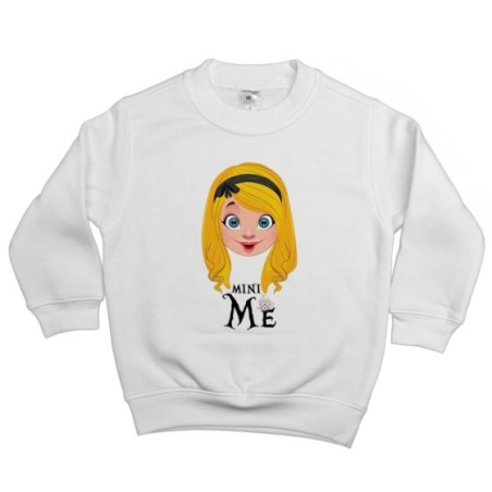 Felpa bambina mini me alice Per la famiglia