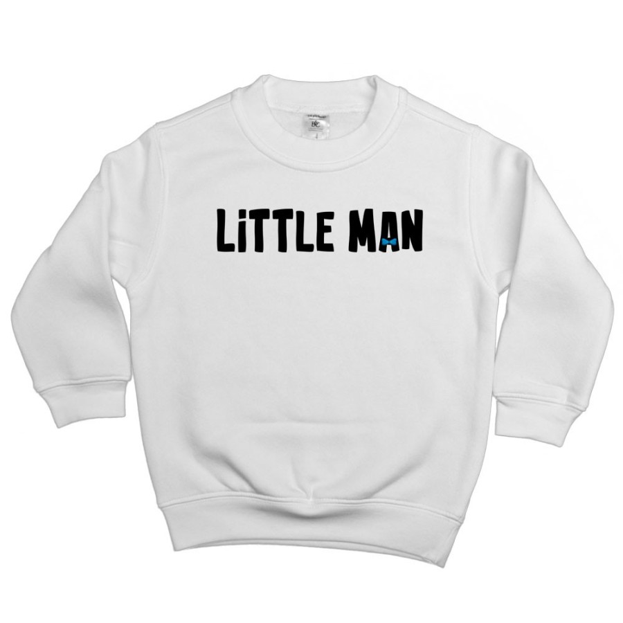 Felpa bambino little lady little man Per la famiglia