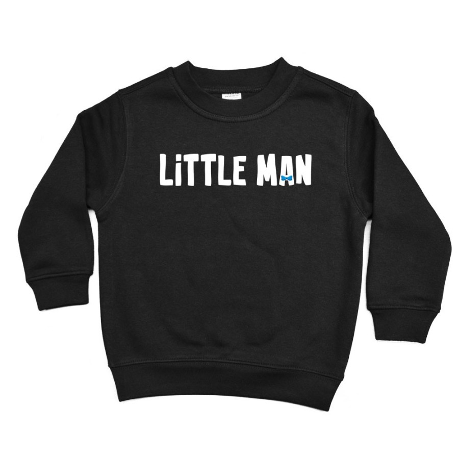 Felpa bambino little lady little man Per la famiglia