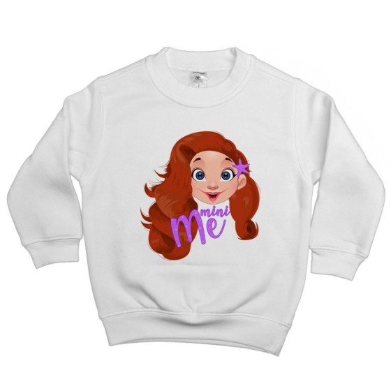 Felpa bambina mini me ariel Per la famiglia