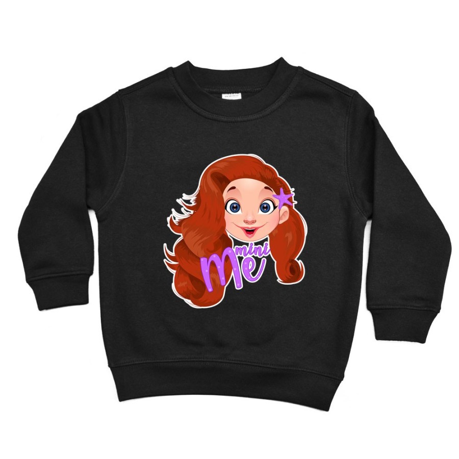 Felpa bambina mini me ariel Per la famiglia