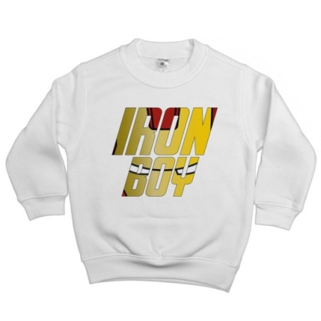 Felpa bambino iron boy sign