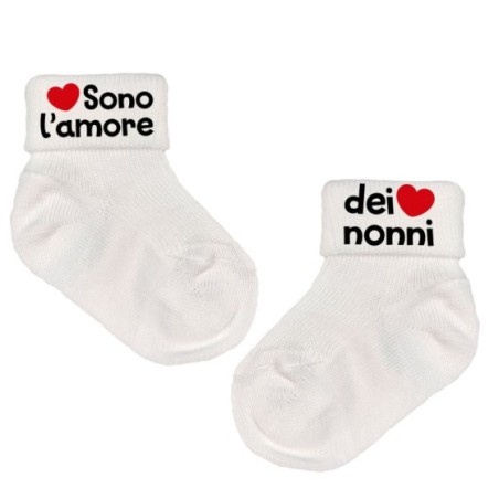 Calzini neonato sono l'amore dei nonni Per i nonni