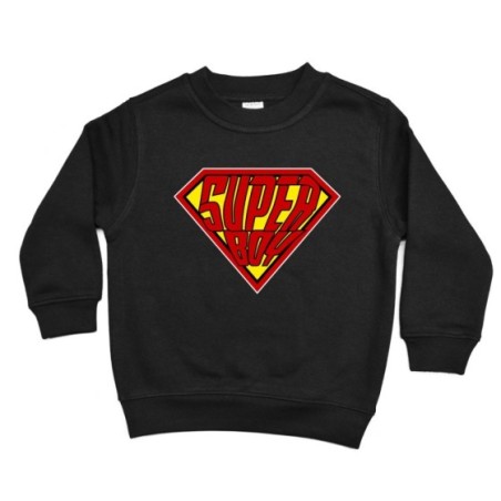 Felpa bambino super boy super girl Per la famiglia