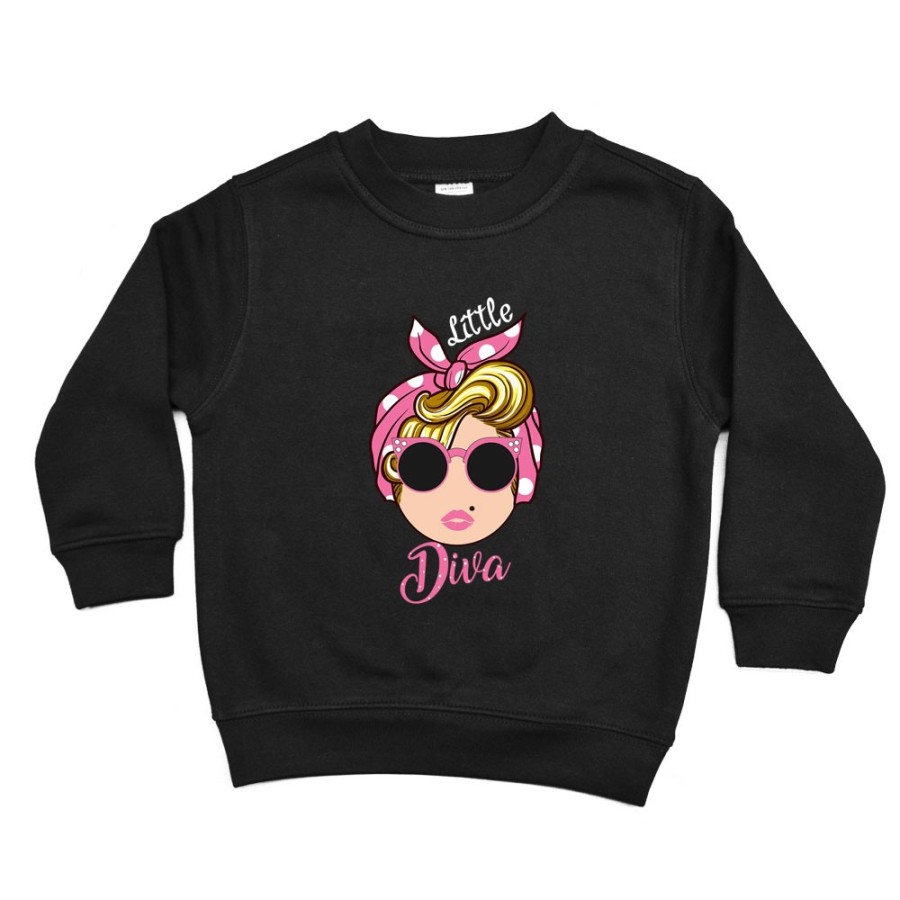 Felpa bambina baby diva marilyn Per la famiglia